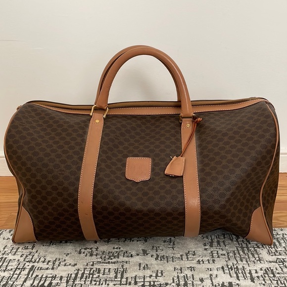 Vintage Celine Macadam Travel Bag - Picture 1 of 14